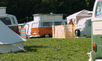Suitable campervan campsite image.