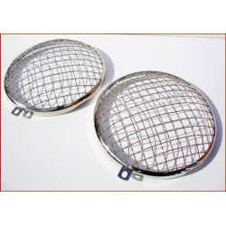 Vintage style Mesh Headlight Grilles