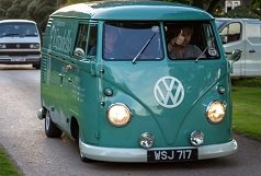 VW Campervan - ShellyAnn at field of dreams 2015